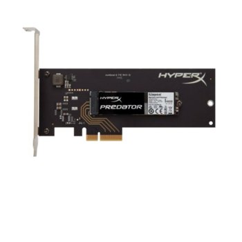 Памет SSD 480GB, HyperX Predator SHPM2280P2H/480G, M.2 2280, с HHHL adapte PCIe Gen 2.0 x4 | JAR Computers SSD 480GB HyperX M2 2280 PCI-E SHPM2280P2H/480G