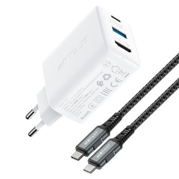 Acefast A17 65W GaN Charger White