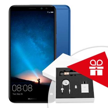 Huawei Mate 10 Lite dual sim Blue+ Huawei Gift Box