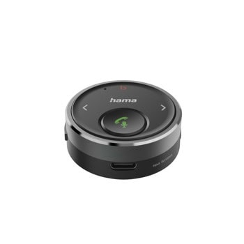 Приемник за кола HAMA 14173, Bluetooth, 3.5mm жак, USB C(м) | JAR Computers Bluetooth ресивър (приемник) HAMA 14173