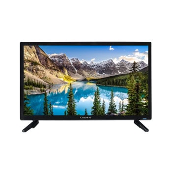 Телевизор Crown 24KA12VWS, 24" (60.96cm) HD Smart TV, DVB-T2/C, Wi-Fi, 2x HDMI, 2x USB | JAR Computers Crown 24KA12VWS