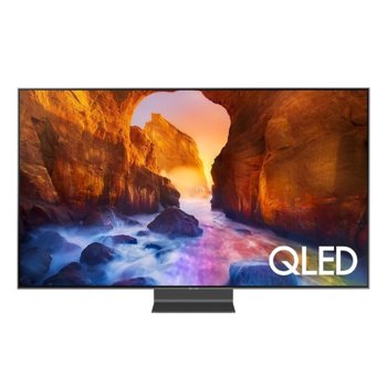 Телевизор Samsung QE65Q90RAT, 65" (165.1 cm) QLED Smart TV, Ultra HD, T2CS2x2, Wi-Fi, Bluetooth, LAN, 4x HDMI, 3x USB | JAR Computers Samsung QE65Q90RAT QE65Q90RATXXH