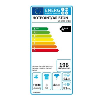 Hotpoint-Ariston NS 823C W EU