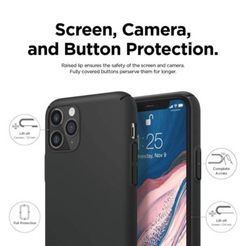 Elago Slim Fit Strap iPhone 11 Pro ES11SS58-BK