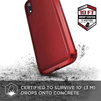 X-Doria Defense Lux iPhone XR red 3X3C0503A