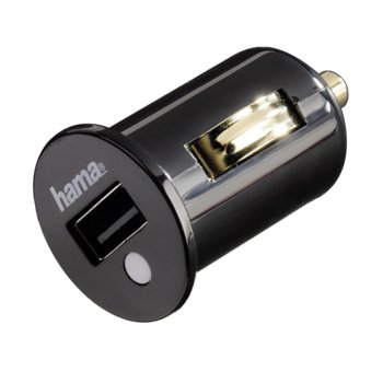 Зарядно у-во HAMA "Picco" (106346) 12V -> USB, 2100mA / 5V | JAR Computers Зарядно у-во HAMA "Picco" (106346) 12V -> USB, 21