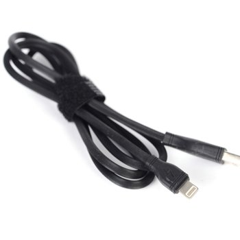 Кабел Royal YOURZ-IPHONE5 Black, от USB Type A(м) към lightning(м) 1m, черен | JAR Computers Royal YOURZ-IPHONE5 Black 21015027