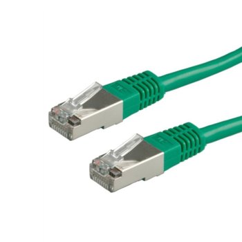 Пач кабел Roline 21.99.1333, SFTP, cat.6, 1m, зелен | JAR Computers ROLINE 21.99.1333 S/FTP Patch Cat.6 1 м Зелен