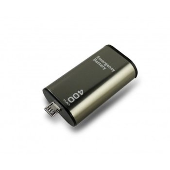 Външна батерия/power bank/A-solar Xtorm Micro Power Plug AM501, 400mAh, сребриста | JAR Computers A-solar Xtorm Micro Power Plug AM501