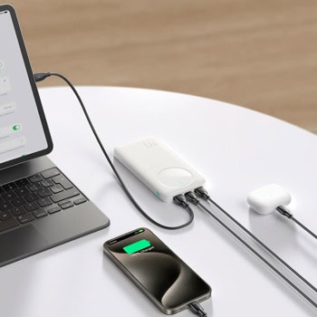 joyroom led power bank 10000mah бял | JAR Computers joyroom led power bank 10000mah бял