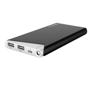 Външна батерия/power bank/ Sandberg SNB-420-34, 10000 mAh, черна, 1x USB Micro A(ж), 2x USB A(ж), LED фенерче | JAR Computers Sandberg SNB-420-34 10000 mAh