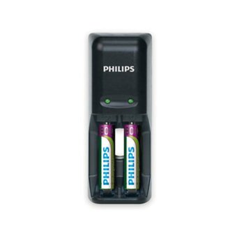 Зарядно у-во Philips Mini за батерии 1/2 x AA/AAA