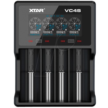 Зарядно устройство Xtar VC4S, за Li-Ion/Ni-MH батерии според описанието image