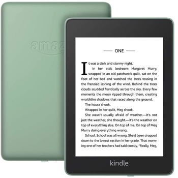 Електронна книга Amazon Kindle Paperwhite 2018г., 6" (15.24 cm) сензорен екран, Wi-Fi, процесор 1GHz, 8GB Flash памет, зелен image