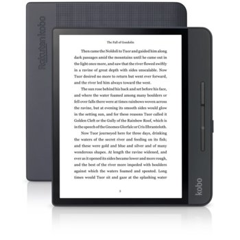Електронна книга Kobo Forma, 8.0" (20.32 cm), E Ink Carta дисплей, 8GB Flash памет, Wi-Fi, Черна image