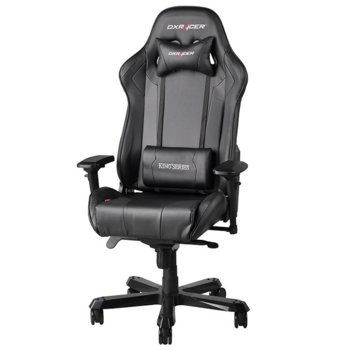 Геймърски стол DXRacer King OH/KF06/N, черен | JAR Computers DXRacer King OH/KF06/N