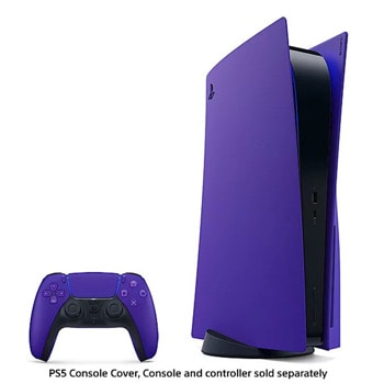 Sony Playstation 5 Console cover Galactic Purple