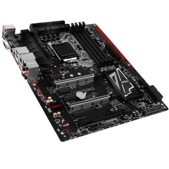 Дънна платка MSI Z170A Gaming Pro Carbon, Z170, LGA1151, DDR4, PCI-E(CF&SLI), 6x SATA 6Gb/s, 1x M.2 Slot, 2x USB 3.1 Gen1, 1x USB 3.1 Type C Gen2, карбоново покритие, ATX | JAR Computers MSI Z170A Gaming Pro Carbon