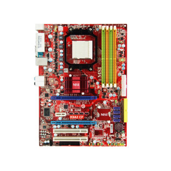 Дънна платка MSI K9A2 CF-F, AMD 790X, AM2+, DDR2, 2xPCI-E, SB7.1, Lan1000, SATA RAID, 3г. Гаранция | JAR Computers MSI K9A2 CF-F