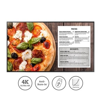 Публичен дисплей AG Neovo QM-55, 54.6" (138.6 cm) 4K/UHD дисплей, HDMI, DVI, VGA, USB, LAN | JAR Computers AG Neovo QM-55