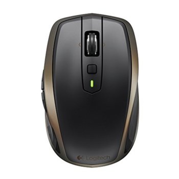 Мишка Logitech MX Anywhere 2, оптична (1600 dpi), безжична, Micro USB, черна | JAR Computers Мишка Logitech MX Anywhere 2