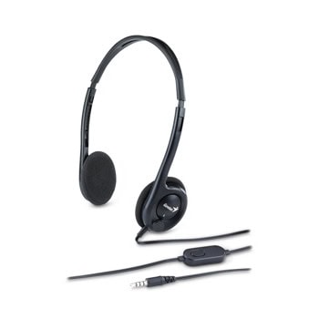 Слушалки Genius HS-200C, микрофон, черни | JAR Computers Слушалки Genius HS-200C черни