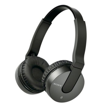 Слушалки Sony MDR-ZX550BN, микрофон, черен