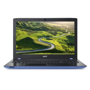 Лаптоп Acer Aspire E5-576G (NX.GU0EX.002)(син), двуядрен Kaby Lake Intel Core i3-7130U 2.70 GHz, 15.6" (39.62 cm) HD Anti-Galre Display & GF 940MX 2GB, (HDMI), 8GB, 1TB HDD, 1x USB Type-C, Linux, 2.23 kg | JAR Computers Acer Aspire E5-576G NX.GU0EX.002