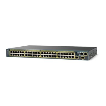 Суич Cisco Catalyst WS-C2960S-48TD-L, 48 Port 1000Mbps, 2xSFP | JAR Computers Cisco Catalyst WS-C2960S-48TD-L
