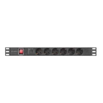 разклонител lanberg pdu-06f-0200-bk