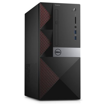 Настолен компютър Dell Vostro 3668 (N219VD3668EMEA01_UBU-14), четириядрен Kaby Lake Intel Core i5-7400 3.0/3.50 GHz, nVidia GeForce GT 710 2GB, 8GB DDR4, 1TB HDD, 2x USB 3.0, Linux | JAR Computers Dell Vostro 3668 N219VD3668EMEA01_UBU-14