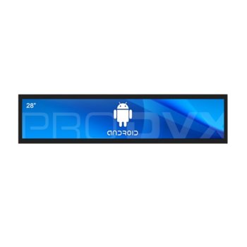 All in One компютър ProDVX APPC-28UW, четириядрен Cortex A17 1.6 GHz, 28" (71.12 cm) Full HD (1920x360) LED Display & MALI T764, 2GB DDR3, 16GB Flash ROM, USB 2.0, Android 6.0 | JAR Computers ProDVX APPC-28UW