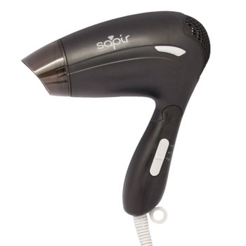 Сешоар Sapir SP 1100 CJ, 1200W, 2 скорости, защита против прегряване, черен | JAR Computers SAPIR SP 1100 CJ