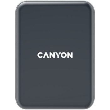 Безжично зарядно устройство Canyon MegaFix CA-15 (CNE-CCA15B), от USB-C към безжично зареждане, със стойка за кола, снабдена с четири мощни магнита за захващане на телефона, 9V, 3A, черно | JAR Computers Canyon MegaFix CA-15 CNE-CCA15B
