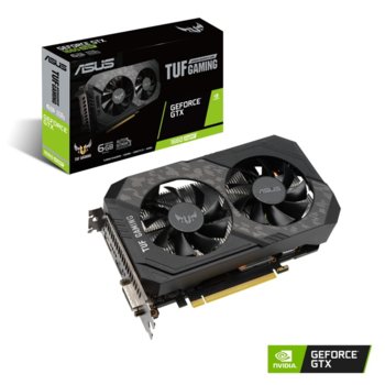 Видео карта Nvidia GeForce GTX 1660 Super, 6GB, Asus TUF Gaming, PCI-E 3.0, GDDR6, 192-bit, DisplayPort, HDMI, DVI | JAR Computers Asus TUF Gaming GeForce GTX 1660 Super