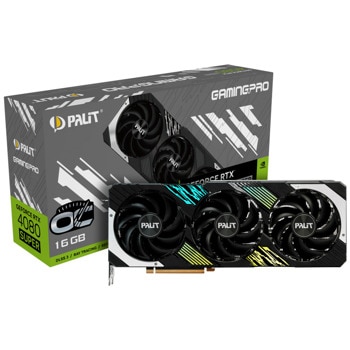 Видео карта Nvidia GF RTX 4080 Super, 16GB, Palit Gaming Pro OC, PCI-E 4.0, GDDR6X, 256-bit, DisplayPort, HDMI | JAR Computers Palit GeForce RTX 4080 SUPER GamingPro OC