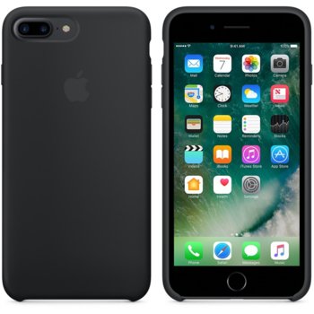 Apple iPhone 7 Plus Silicone Case - Black