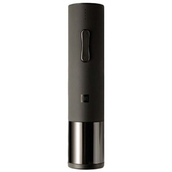 Автоматична отварачка за вино Xiaomi Huohou Electric Wine Opener Black (HUOHOUBK), с батерия 550mAh, черна image