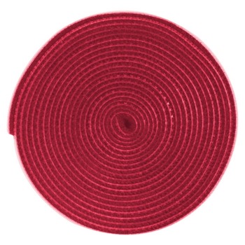 Лента за организиране на кабели Baseus Rainbow Circle Velcro Strap, 300 cm, велкро, червена image