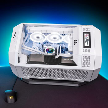 Thermaltake Tower 300 Snow CA-1Y4-00S6WN-00