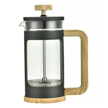 Френска преса за кафе Klausberg KB 7680, 0.6 литра, неръждаема стомана, черна | JAR Computers Френска преса за кафе Klausberg KB 7680