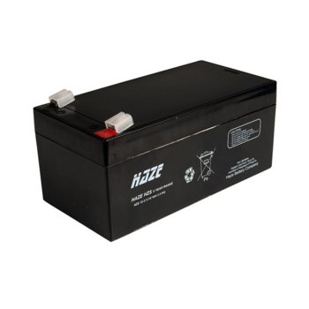 Акумулаторна батерия Haze (HZS12-3.3), 12V, 3.3Ah, AGM | JAR Computers Haze (HZS12-3.3) 12V/3.3Ah AGM