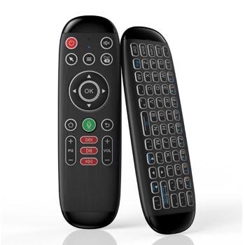 Дистанционно M6, Air mouse, универсалнo, 2.4GHz, черно | JAR Computers дистанционно m6 air mouse black