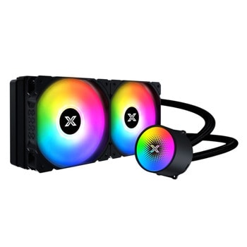 Водно охлаждане за процесор Xigmatek Liquid Killer X 240, съвместимост със сокети Intel LGA2066/2011-v3/2011/1700/1200/115x & AMD AM4/AM3 | JAR Computers Охлаждане за процесор Xigmatek Liquid Killer X 240