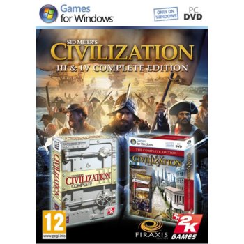 Игра Civilization III & IV Complete, за PC | JAR Computers Civilization III & IV Complete