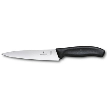 Кухненски нож Victorinox Swiss Classic, универсален, неръждаема стомана, 15 см, черен | JAR Computers Victorinox Swiss Classic 6.8003.15G