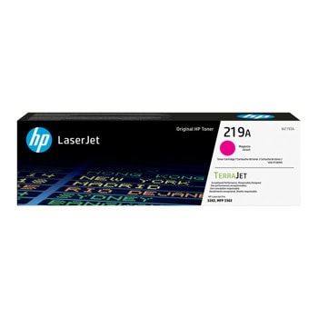 Тонер касета за HP LaserJet Pro 3201-3204/3288/3302 - Magenta - W2193A - HP 219A - Оригинална, Заб.: 1200 брой копия | JAR Computers HP 219A Magenta W2193A
