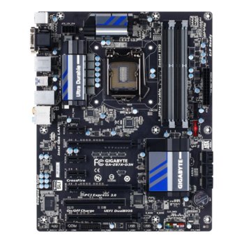 Дънна платка Gigabyte Z87X-D3H, Z87, LGA1150, DDR3, PCI-E (HDMI&DVI)(CF&SLi), 6x SATA 6Gb/s, 6x USB 3.0, ATX | JAR Computers Gigabyte Z87X-D3H