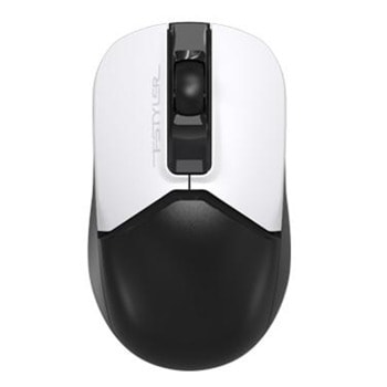 Мишка A4Tech FG12S Fstyler, оптична (1200 dpi), безжична, USB, черна/бяла image