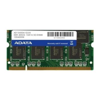 1GB DDR 400MHz SO-Dimm A-Data Premier Series